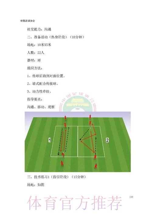 《中国足球协会青少年训练大纲(2022年版)》 《中国足球协会青少年训练大纲(2022年版)》